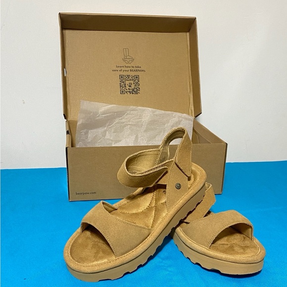 BearPaw Sandals Size 8 Color: Iced Coffee - Picture 4 of 7